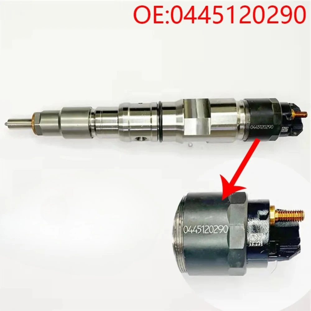 

High quality New For 0445120290 L4700-1112100-A38 is suitable for Yuchai 6CyL YC6 diesel engine fuel injector common rail inject
