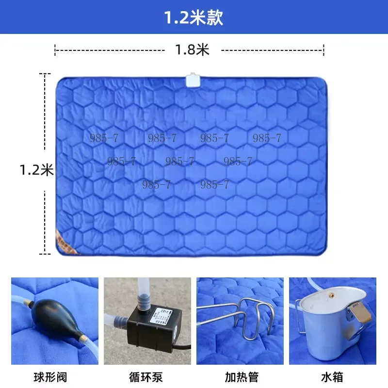 Ice Fishing Plumbing Mat, Waterproof & Insulated for Ice Shelter