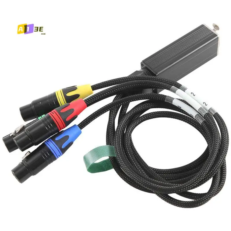 

A13E-XLR 4-канальный 3-контактный мультисетевой сценический и студийный соединитель, XLR-папа и женский кабель Stage Audio RJ45