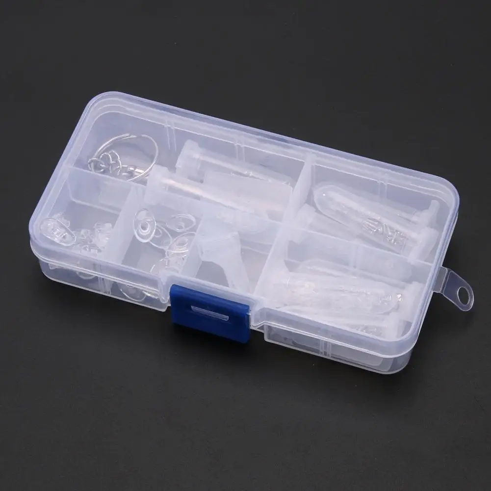 Tragbares Brillen-Reparatur-Werkzeug-Set, multifunktionale Brillenschrauben-Sets, Nasenpolster, Haken, Ausrüstung für Brillen, Sonnenbrillen
