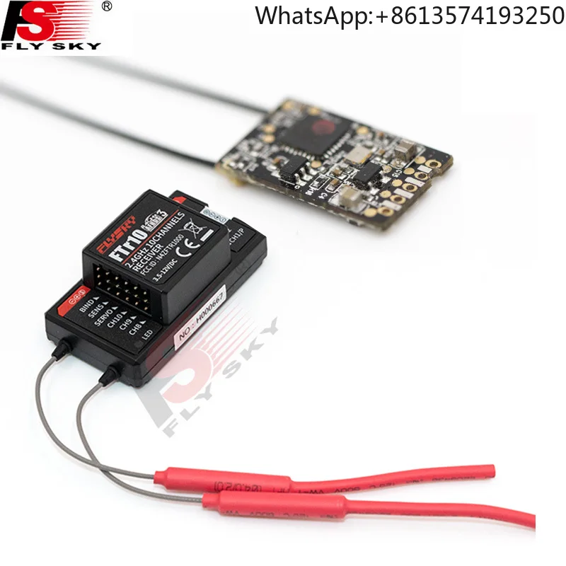 

Flysky 2.4G 18CH Radio Transmitte FTr10/FTr16S PPM/BUS/ iBUS Receiver for FS-NB4 FS-PL18 Paladin Rc transmitter