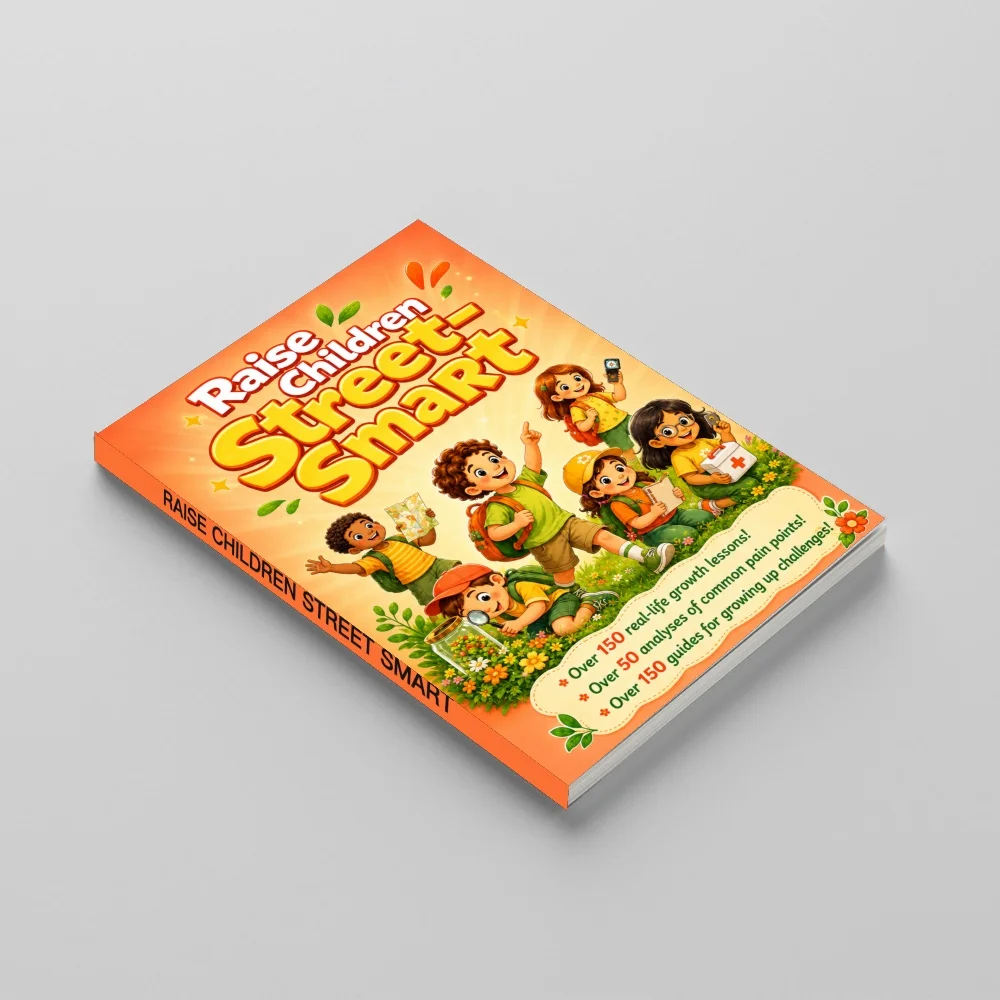 Raise Children Street-Smart: 150+ Real-Life Growth Lessons, Guide to Personal Safety, Problem Solving, Smart Choices