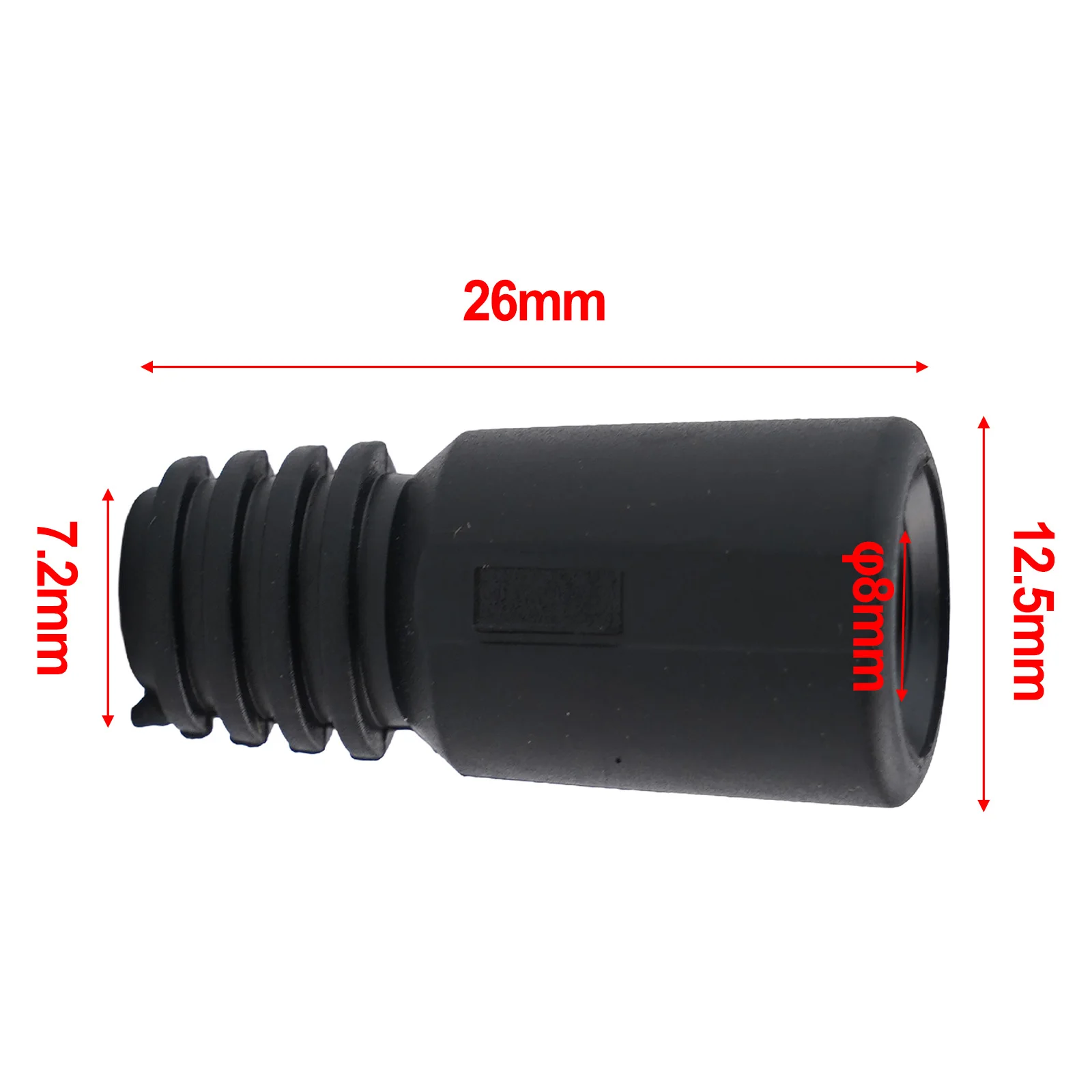 

Cover Nut Cover 26*12.5*7.2 Mm Black Brake Hose Compression Covers Nut Cover New Practical Bicycle Accesseries