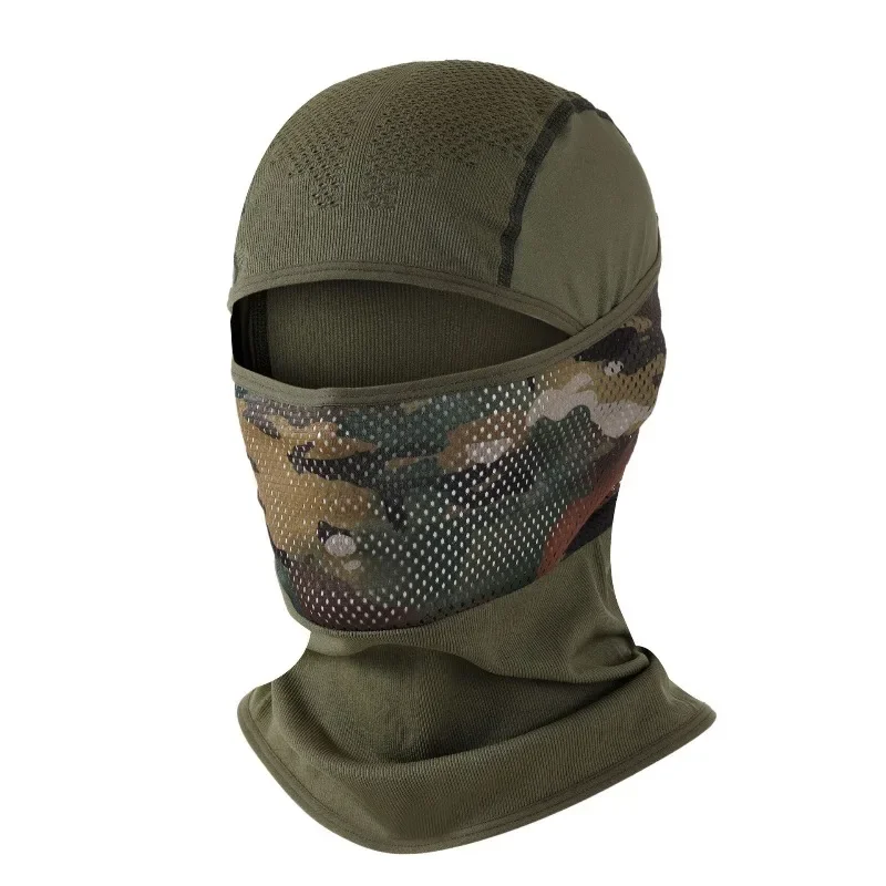 Seamless Sunscreen Hats, Men's and Women's Summer Outdoor Cycling Masks, UV-proof Masks, Breathable Thin Neck Covers