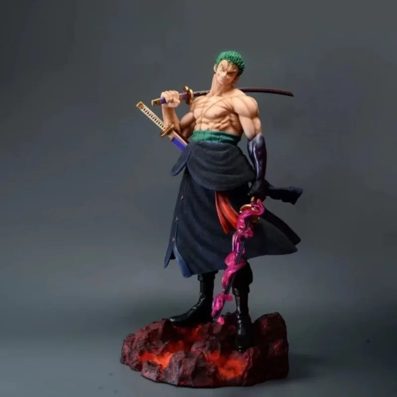 One Piece Solon Carrying A Sword Two-headed Eagle Yamato Kageki Demon's Sword Figure Model Anime Ornaments Model Tabletop Statue view 5