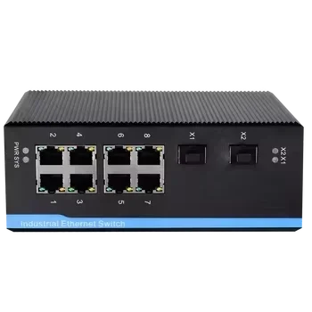 Gigabit Fiber Optic Ethernet Switch 10 Port Fiber Optic Ethernet Switch 10 Port Networking Switch
