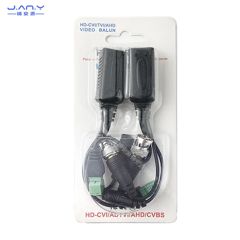 Drie In Een Twisted Pair Zender Audio En Video Krachtoverbrenging 3 In Een Coaxiale Hd Bnc Naar Rj45 Netwerkpoort