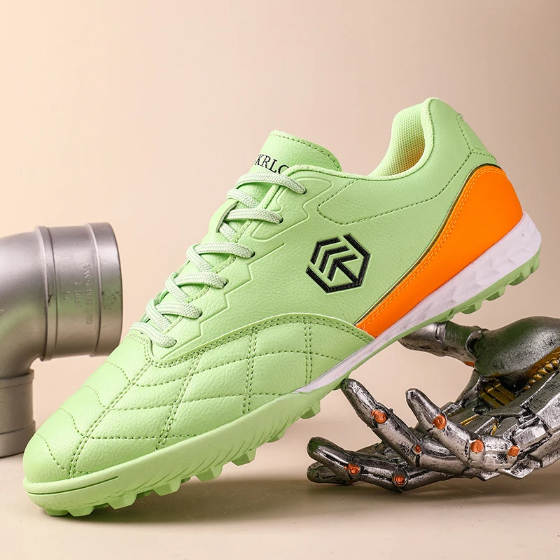 Neue Männer Fußball Stiefel Gras Atmungsaktive Spiel Outdoor Sport Fußball Schuhe Stollen Lange Spikes Komfortable Training Jungen Nicht Slip – Detail 4