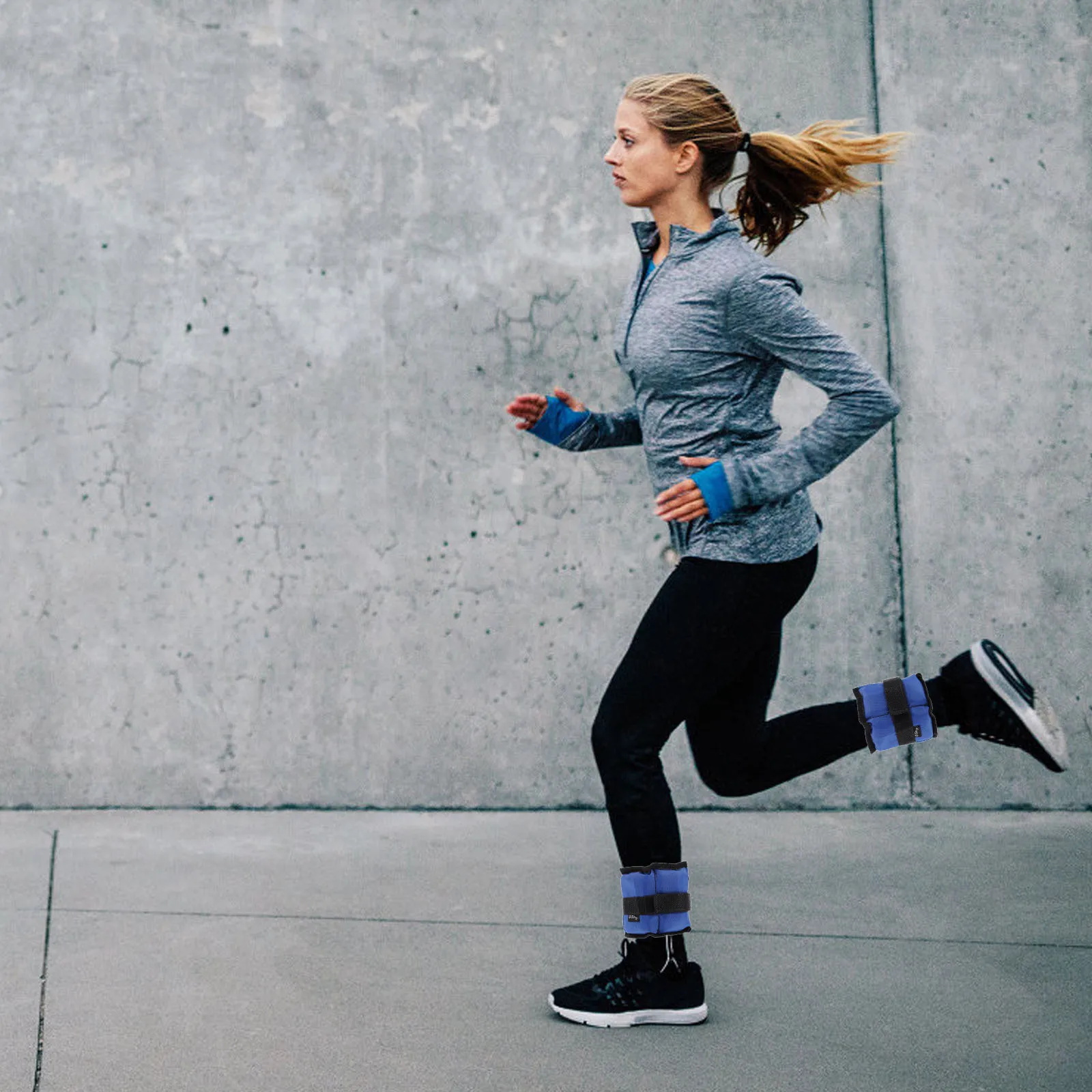 

2Pcs Adjustable Sandbag Leg Arm Weights for Running Gym Fitness Pilates Yoga Weighted Wrist Ankle Straps for Women Men