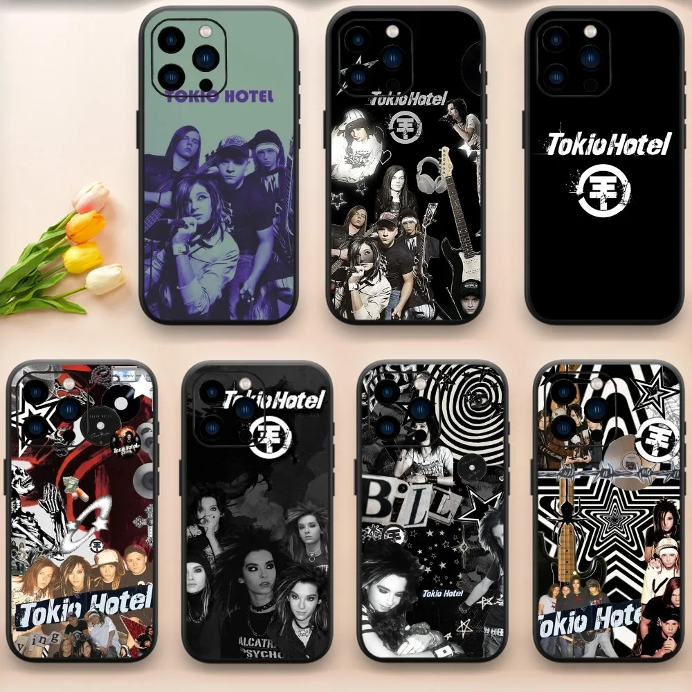 Tokio Hotel Band Phone Case For Samsung Galaxy S22 S23 S24 Ultra S20 Lite Note 20 Black Shell