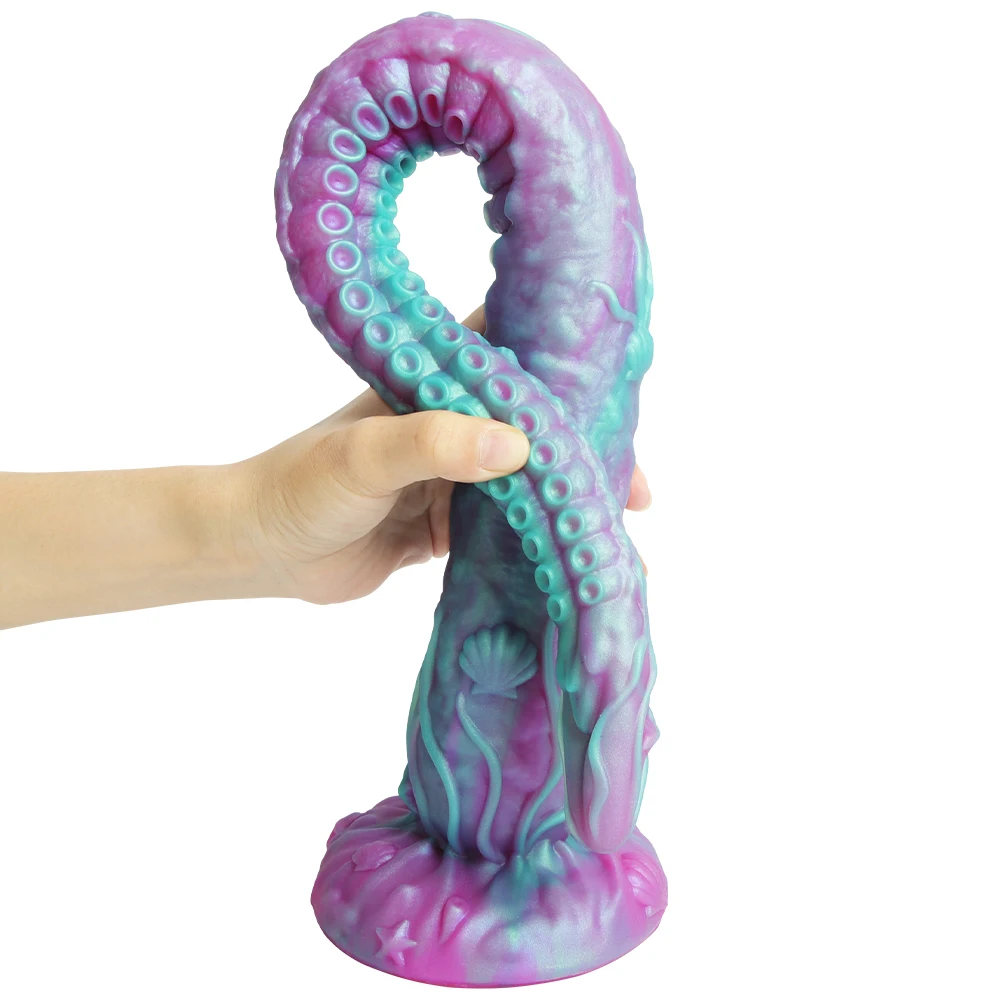 Octopus Tentacle Large Dildo Silicone Anal Plug Suction Cup Big Dildo Long Penis Female Masturbation Sex Toy Adult Sex Shop 18+