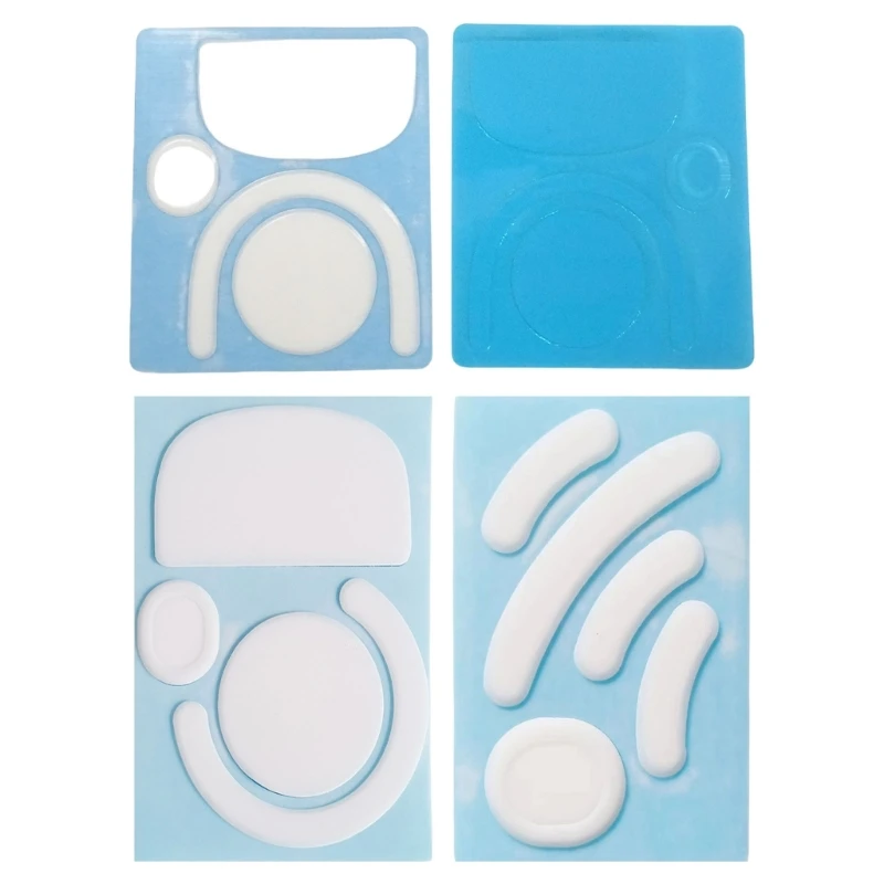 1Set Ice Edition Mouse Feet Stickers Pad Mouse Skates Gildes for GProWireless GPROX Superlight 2 Mouse Glides PTFE Feet