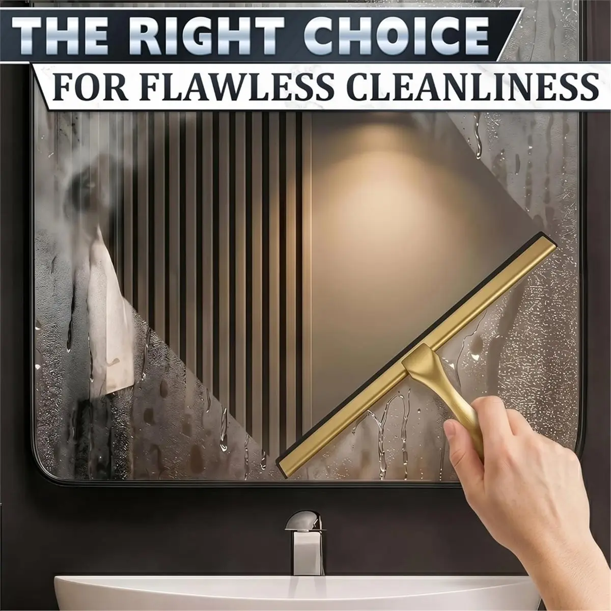 recommendation-14-inch-shower-door-squeegee-gold-squeegee-for-shower-glass-with-stainless-steel-body-silicone-blade-silver