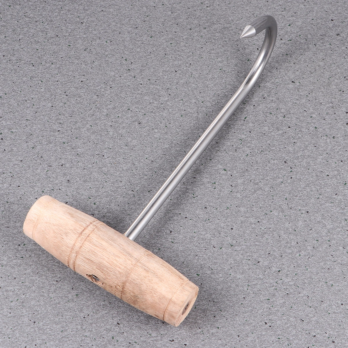 

2pcs Stainless Steel Meat Hook Pork Chicken Roasted T-Hook Kitchen Tool Space-Saving for Butcher Restaurants