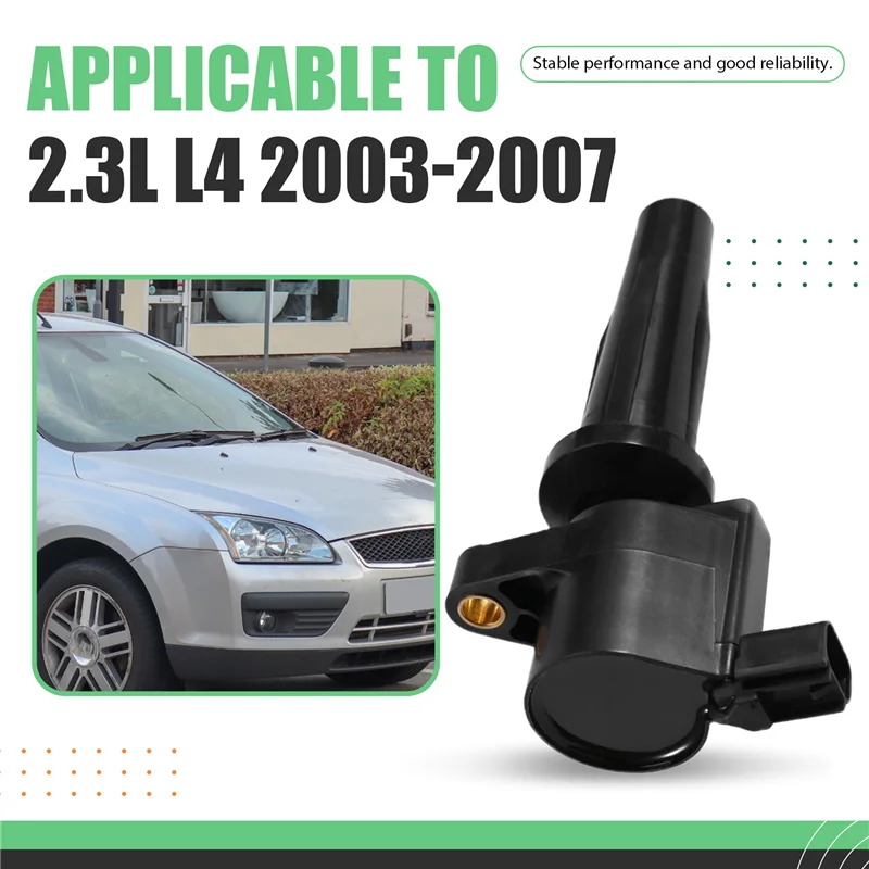 جديد-سيارة 4 قطعة مجموعة ملف الإشعال لفورد فييستا فوكس 2003-2011- 4W5G-12A366-BA 4W5G12A366BA