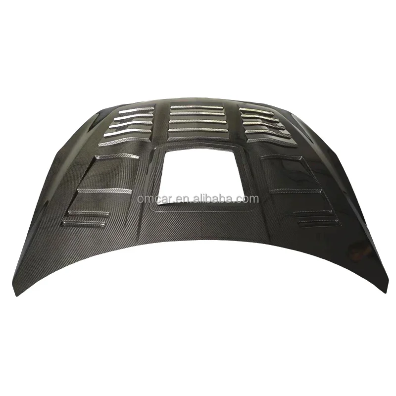 Car Exterior Accessories I-MP Transparent Style Dry Carbon Fiber Engine Hood Cover Front Hood Bonnet For Nissa GTR R35