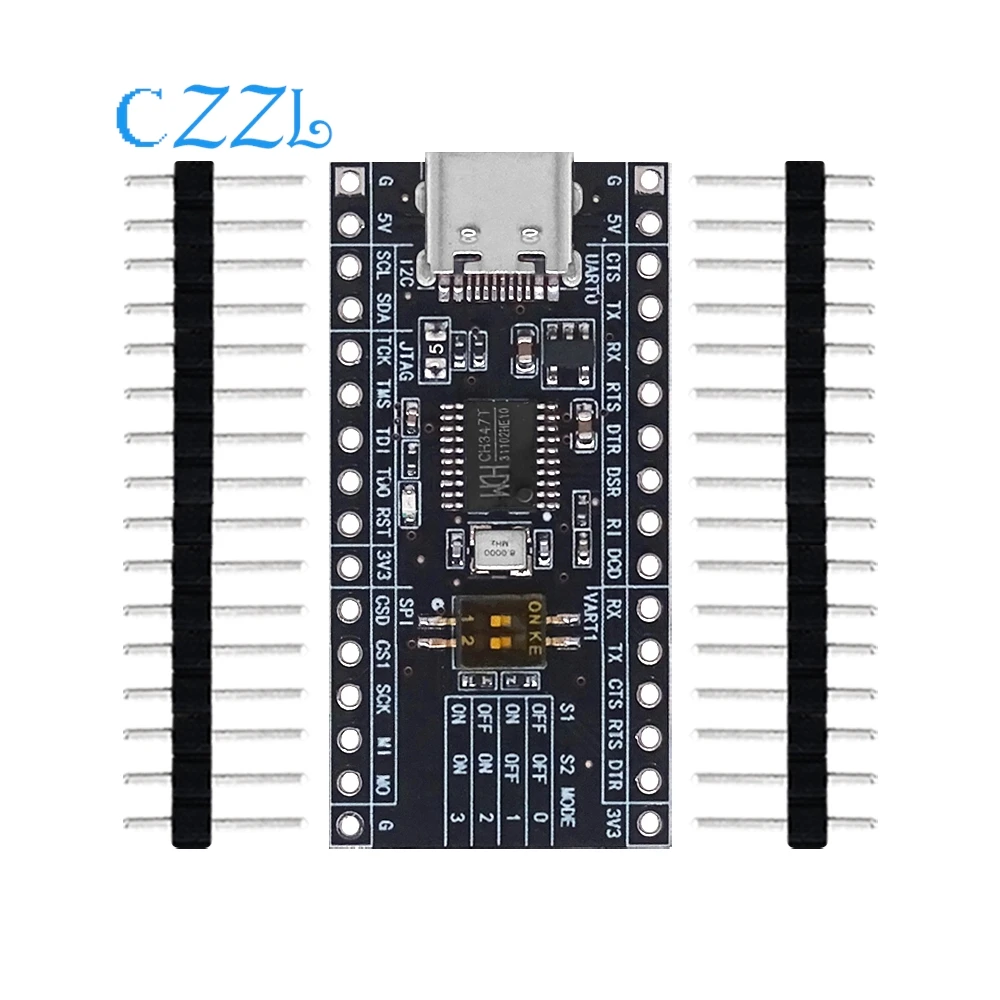 CH347T development board microcontroller module high-speed USB to UART/I2C/SPI/JTAG/GPIO