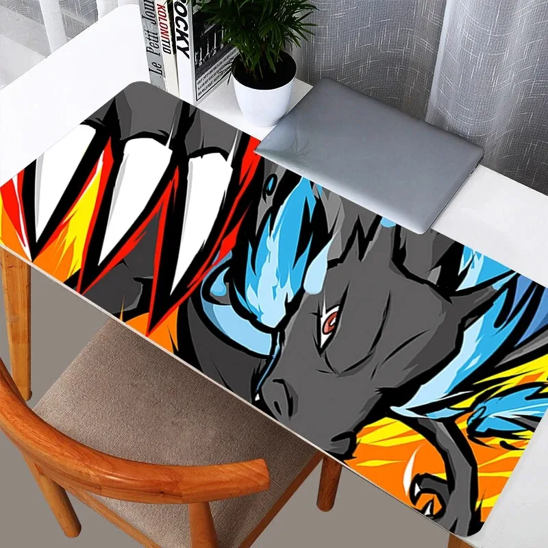 Pokemon Pikachu Mouse Pads Rubber Table XXL Gamer New Desk Mat Computer Keyboard Gaming Accessories Carpet Mousepad