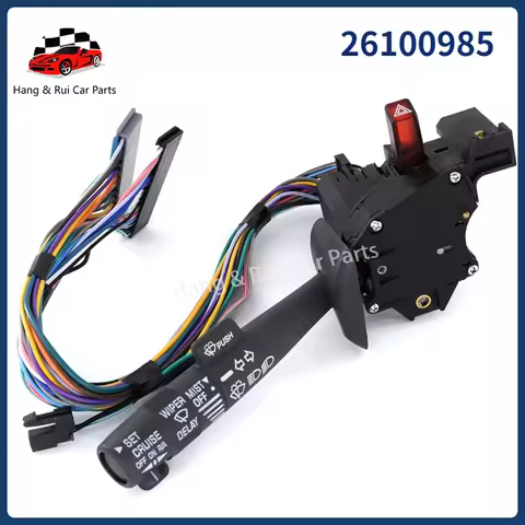 26100985 Windshield Wiper Turn Signal Cruise Switch For Chevrolet Blazer Tahoe GMC Jimmy Yukon Safari Cadillac Escalade