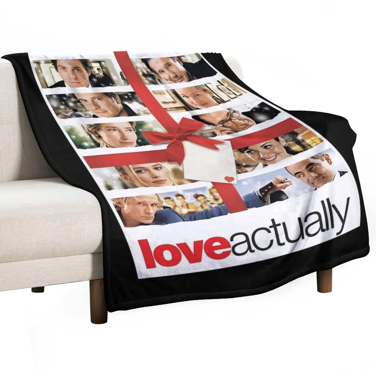 Vintage Movie Actually Love Quotes Movie Birthday Throw Blanket Decorative Sofa Sofa Quilt Blankets