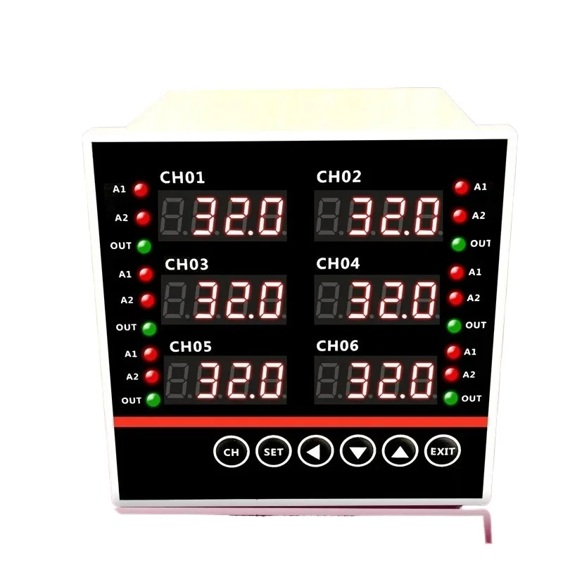 Multi-channel intelligent industrial regulator 6-channel 4-channel 2-channel 3-channel THKA047K temperature controller THKA061K
