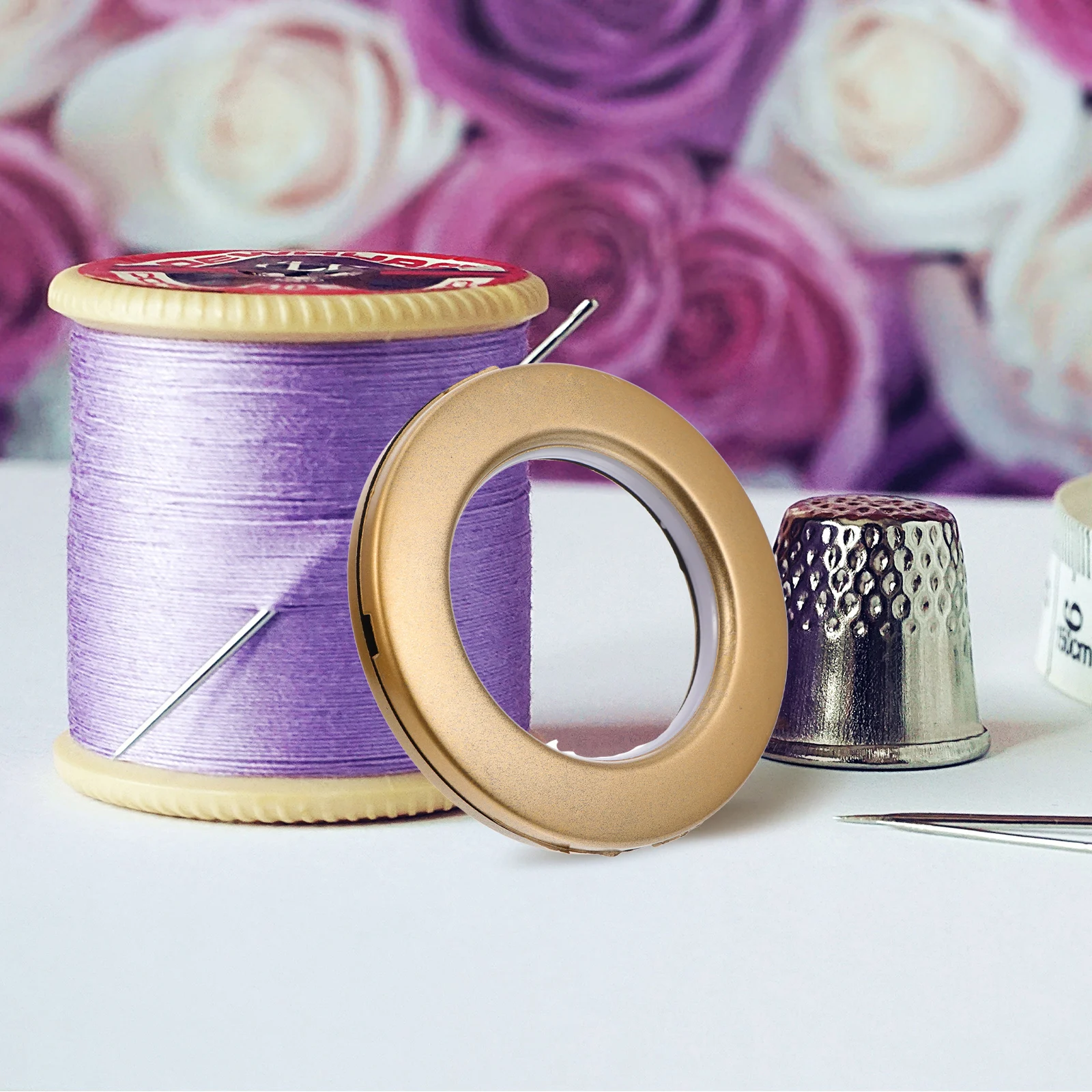 

80Pcs Curtain Grommets Nanoscale Plastic Eyelet Rings High Durability Curtain Rings for Home Drapery Sliding Bathroom Rods