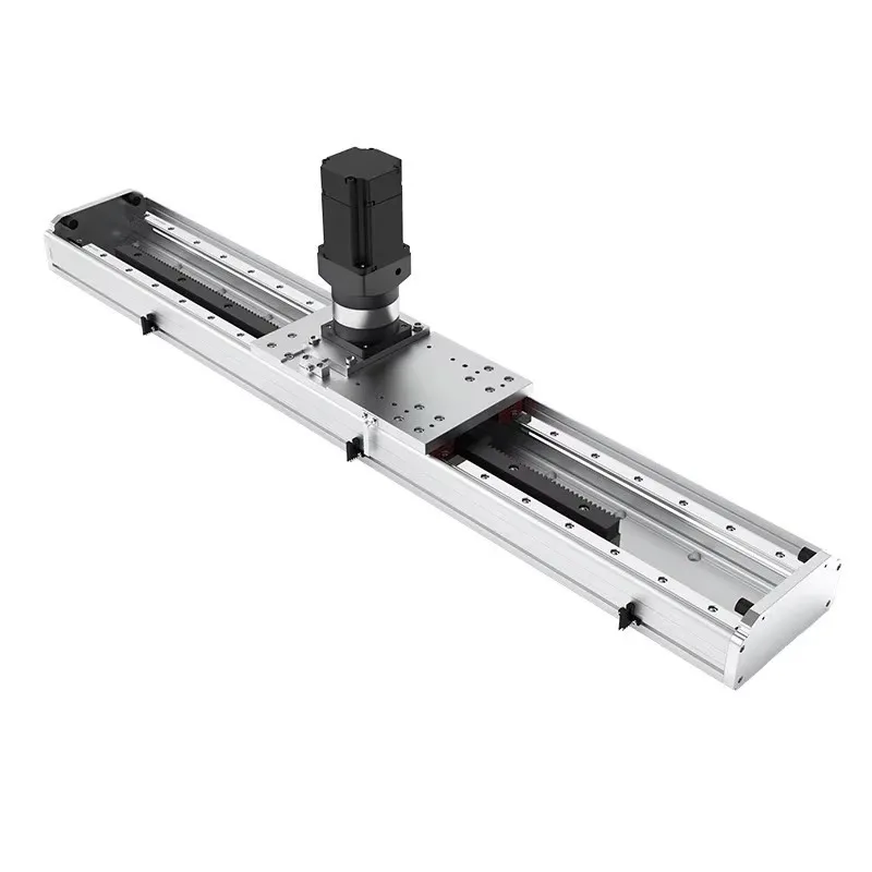 Modular rack-and-rack linear actuators for flexible automation solutions