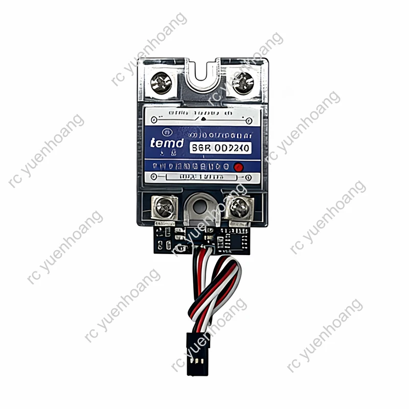 PWM Remote Control Switch 40A Solid State Relay Switch Controlling 1CH Electronic On-off Support 5V Receiver for RC Drone