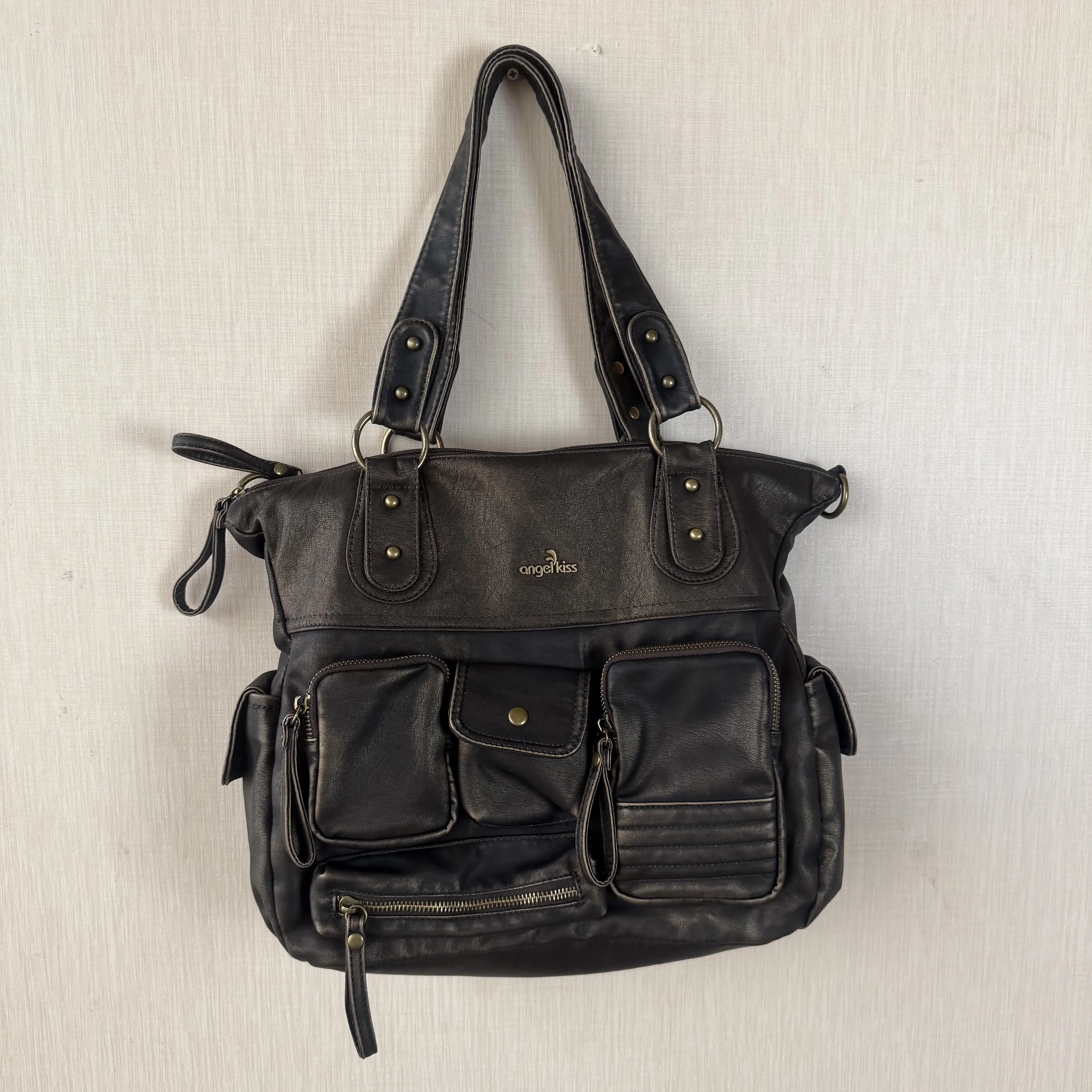 

Vintage Сумка Y2k Женская Spice Girls Women Handbags Повседневная Сумка Punk Biker Cross Shoulder Bag Ladies Underarm Tote Bag