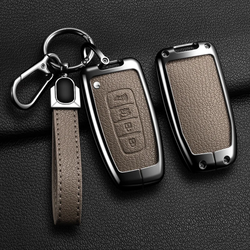 Funda para llave remota de coche, funda para Hyundai Genesis Coupe Sonata Ix35 para KIA Forte Sportage K2 K5, accesorios para au