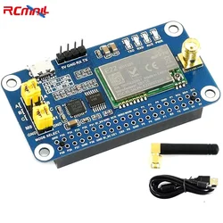 SX1262 LoRa HAT Placa de Expansão, 868MHz 915MHz Longa Distância Anti-interferência para Raspberry Pi, Controle Industrial, Casa Inteligente