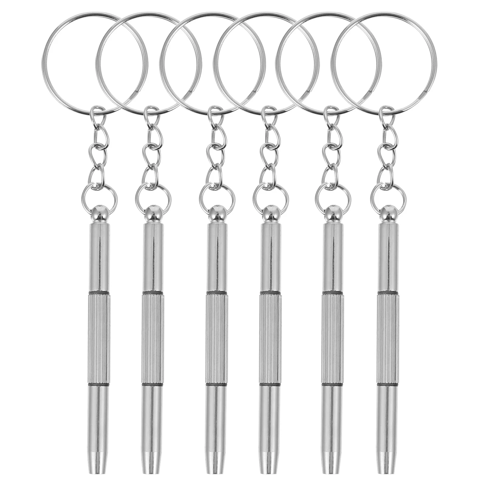 

6pcs Metal Phone Screwdriver Kit Portable Repair Tool Set Watch Maintenance Workshop Home Practical