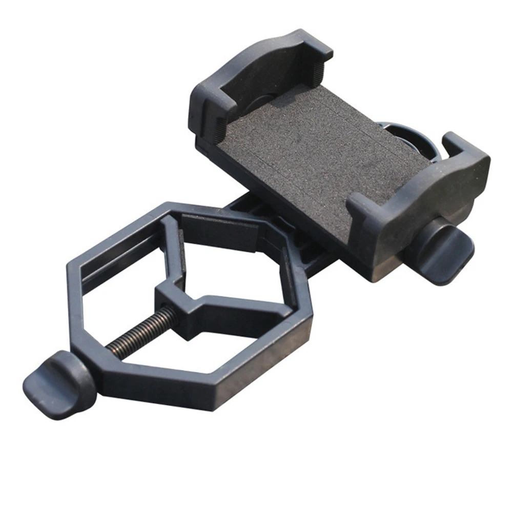 Universal Cell Phone Adjustable Adapter Mount Microscope Spotting Scope Telescope Clip Bracket Mobile Phone Holder-ABWY