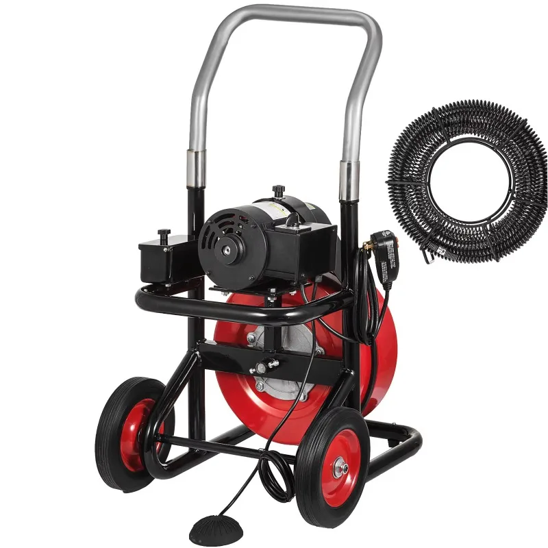 High Pressure Water Jetting Pipe Cleaning Machine Washer and Drain Sewer Cleaning Equipment