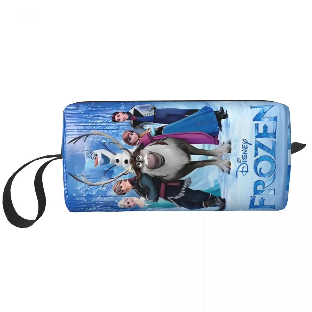 Frozen Elsa Princess Anna Makeup Bag Pouch Cosmetic Bag Men Women Toiletry Bag Dopp Kit