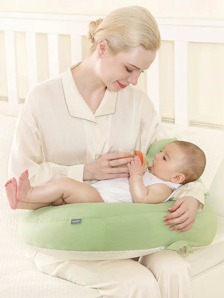 Baby Nursing Pillow Multifunctional Universal Crescent-shaped Surround Waist Infant Feeding Cushion Newborn Breastfeeding Pillow