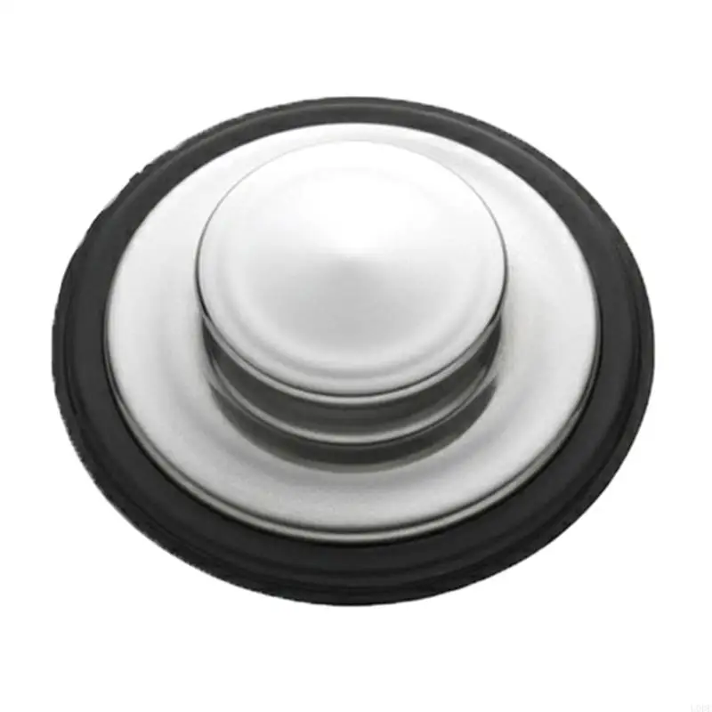 U0DE Пробка для раковины для вывоза мусора, детали для вывоза мусора из нержавеющей стали для стандартного кухонного слива 3,39