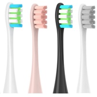 4 Pcs Replacement Heads For Oclean X/ X PRO/ Z1/ F1/ One/ Air 2 /SE Sonic Electric Toothbrush Soft DuPont Bristle Brush Head