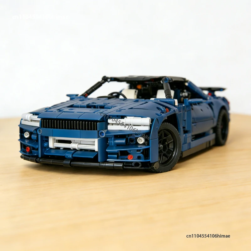 

Конструктор MOC Skyline R34 в масштабе 1:12: Суперкар для самостоятельной сборки, техническая модель гиперкара, игрушка-конструктор, подарок для детей и взрослых