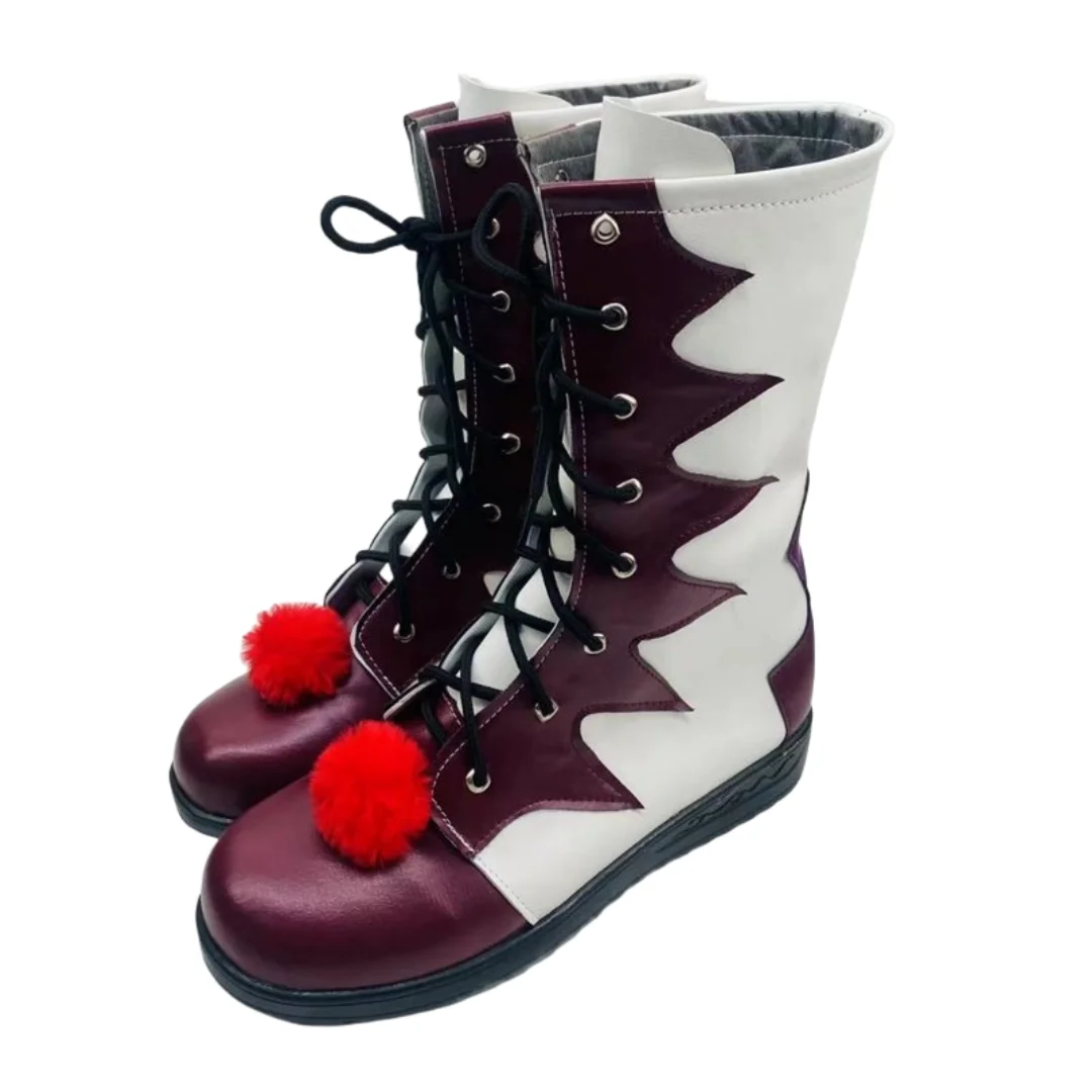 

Косплей фильм клоун Джокер обувь для косплея Pennywise ужасный клоун Стивен Кинг сапоги