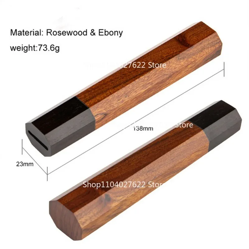 ForCouteau De Cuisine Japonais, Manche Octogonal, Manche De Couteau En Bois, Poisson Brut, Acier Inoxydable + Resina 1 Pieza