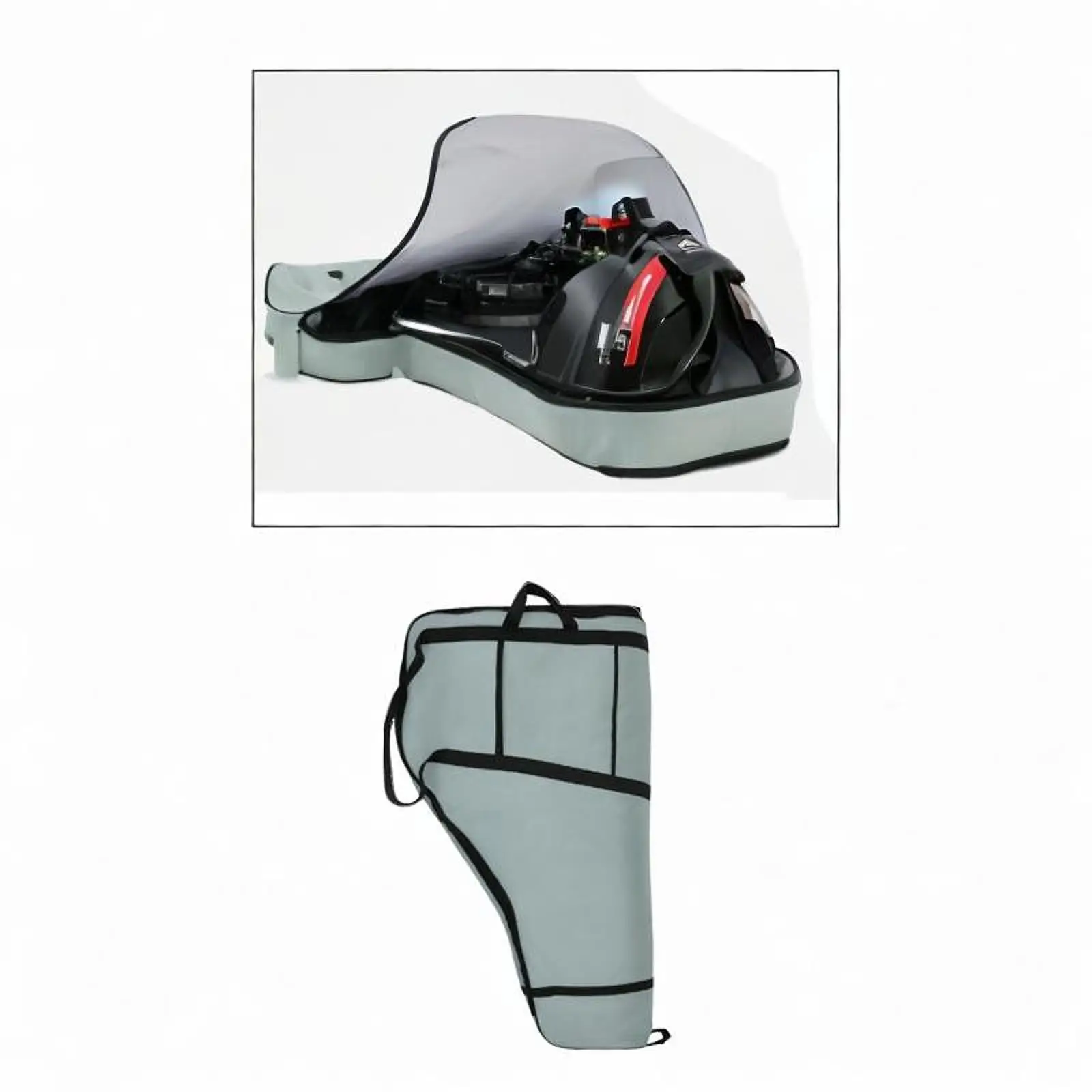 

Generic Outboard Motor Storage Bag Carry Bag Thickened Waterproof Large Capacity Boat Engine Storage Solution Protector Cover