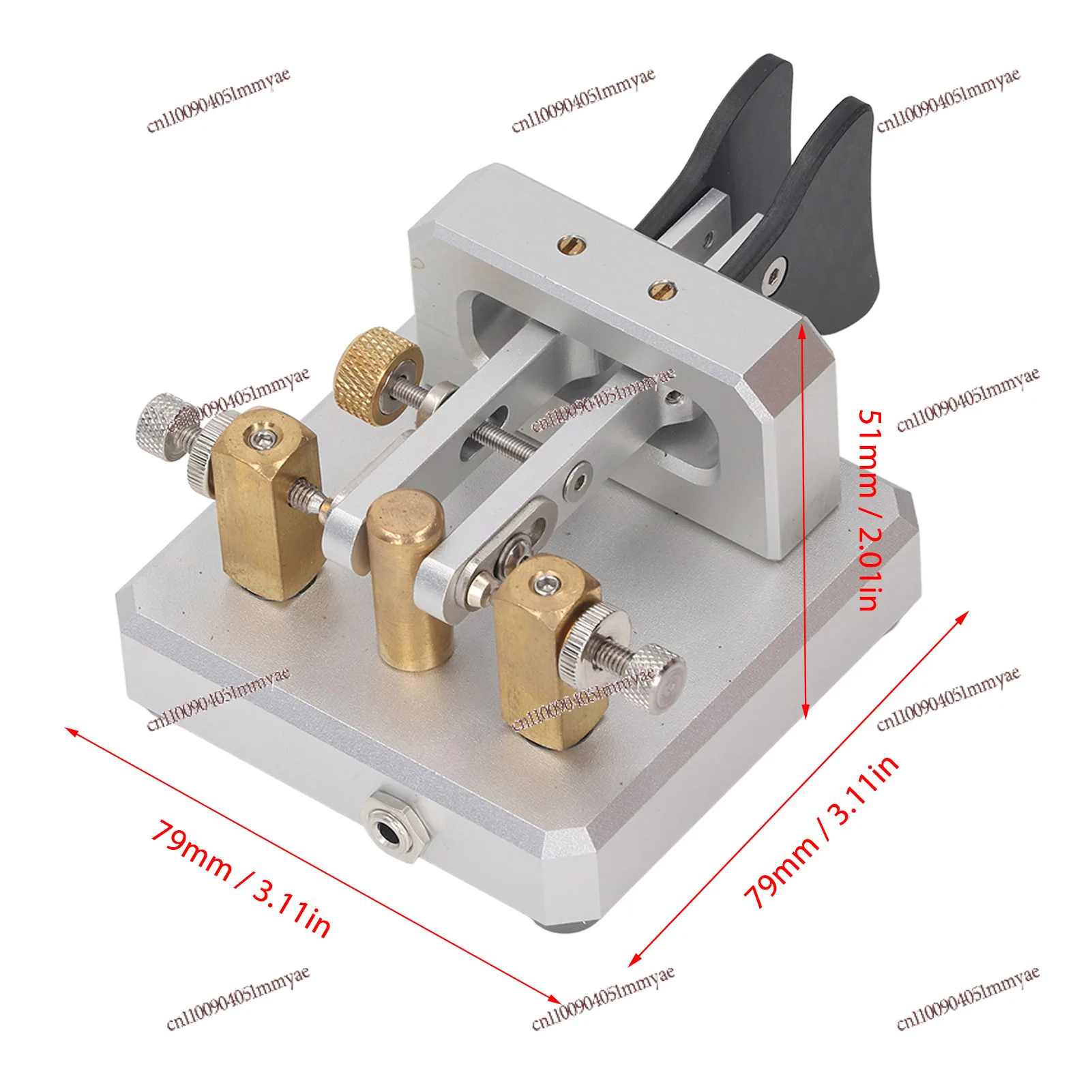 

Double Propeller Automatic Key Radio Automatic Shortwave CW Transmitter Code Key