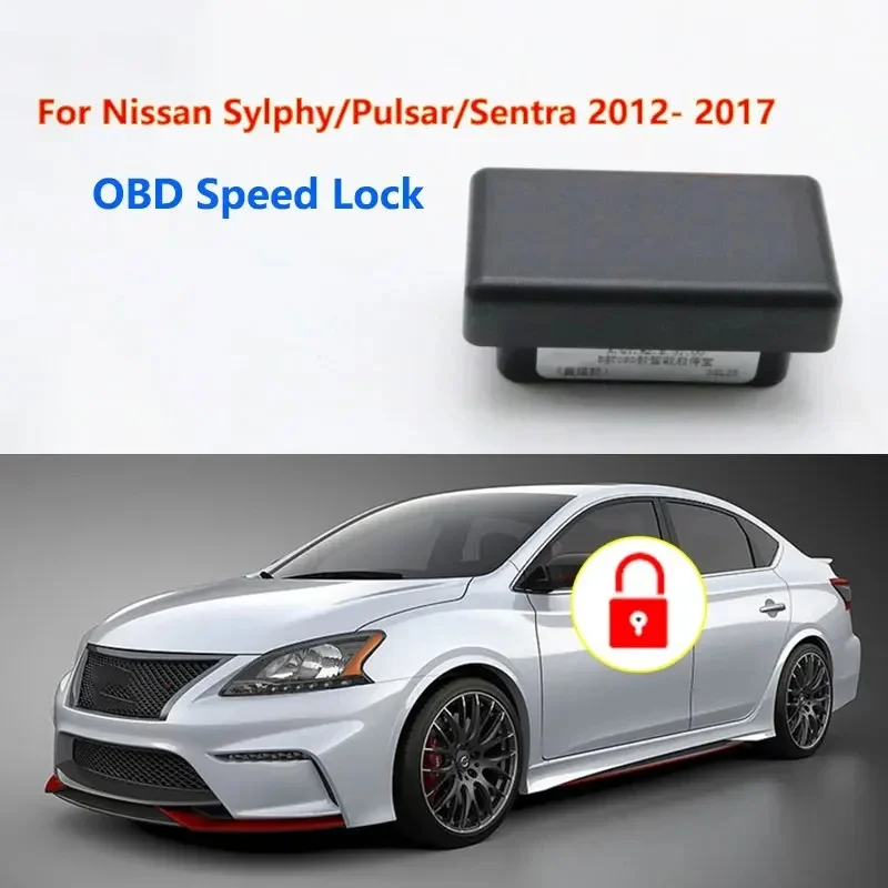 OBD Auto Speed Lock Module, Automatic Door Lock & Unlock, Plug & Play for Nissan Sylphy Pulsar Sentra 2012-2017 Car Accessories