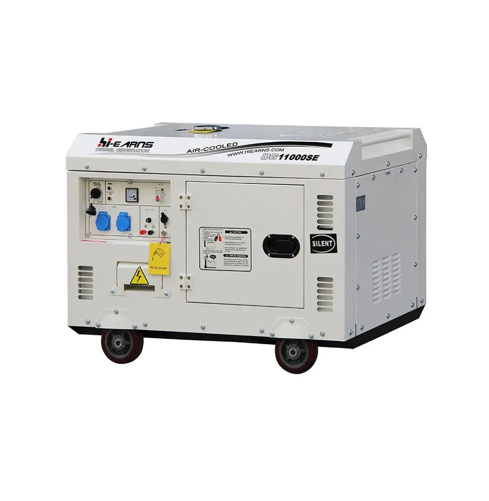 

10KVA Silent 220V Home Remote Start diesel Generator Price