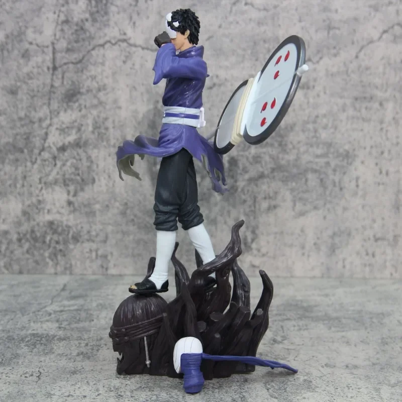 Figurines d'action NarAAFigures pour garçons, Obito Uchiha, Statue Obito à double tête, Collection en PVC, Jouets ornementaux, Cadeaux d'anniversaire, 30cm, Gk