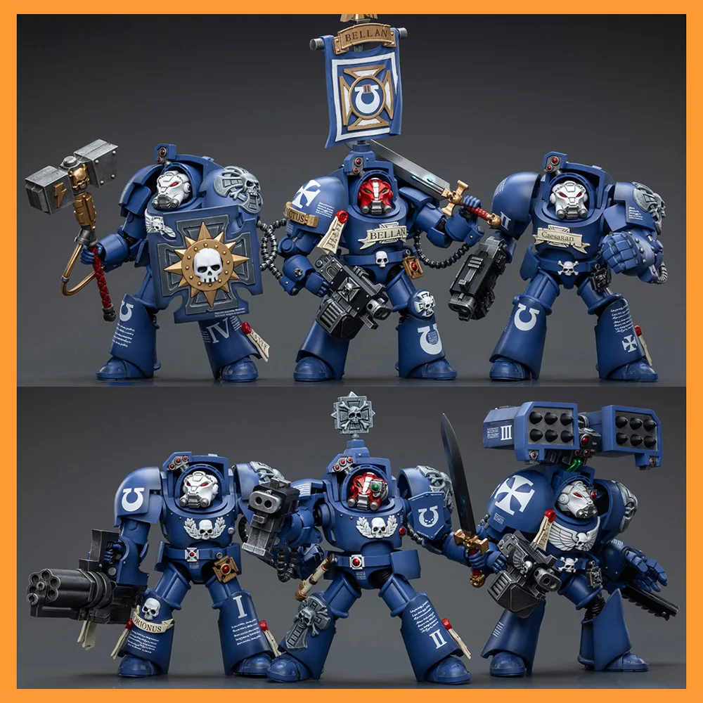 

JOYTOY 1/18 Warhammer 40K Ultramarines Terminator Six People Squad JT6663 JT6670 JT6687 JT6694 JT6700 JT6717 Action Figure Model