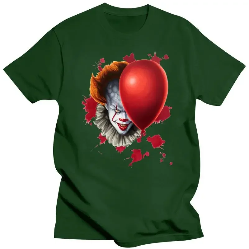 Mens Clothing  Authentic Horror Clown Pennywise Unique Fashion Mens Womens Men Tops Tee T Shirt  Trends Tops T-Shirt