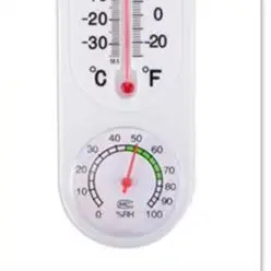 Greenhouse Thermometer Hygrometer High Accuracy Wall Mount Temperature Humidity Meter For Agriculture Farm Home Garden Monitorin