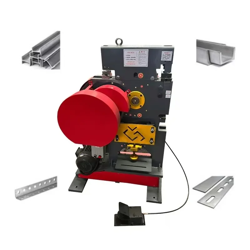 Small Combined Punch Shearing Machine Hydraulic Ironworking Machinery Punching Machine Manufacturer Sale of Shearing Tools